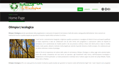 Desktop Screenshot of olimpialecologica.com