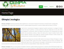 Tablet Screenshot of olimpialecologica.com